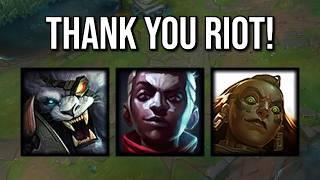 Riot just added a New Feature Patch 14.14