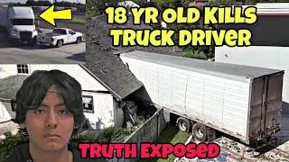 Truth Exposed Of Why Truck Driver Lost Control & Crashed Into A House  RIP ️