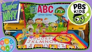 SUPER WHY ABC Letter Game Learn Letters Rhyming and Reading ABC Song PBS Kids