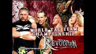 Wwe - Tag team Championship Mach  DXShawn Michaels y triple H vs Rated-RKO - مصارعة حره دموية