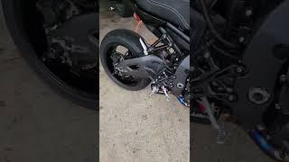 YAMAHA MT10 AUSTIN RACING Exhaust System Sound Cold Start Exhaust Revs #yamaha #mt10 #shorts