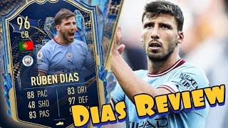 FIFA 23  DIAS TEAM OF THE SEASON PLAYER REVIEW  BEST CB IN THE PL? 