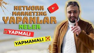 Network Marketing Sırları - Başarılı Network Marketingçiler Neler Yapıyor ?