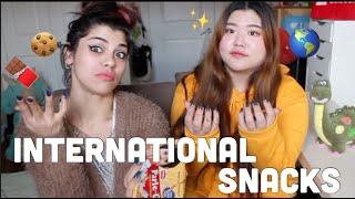 TRYING INTERNATIONAL SNACKS