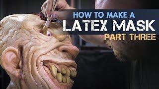 How to Make a Latex Rubber Mask Part 3 - Patch Paint & Finish - PREVIEW