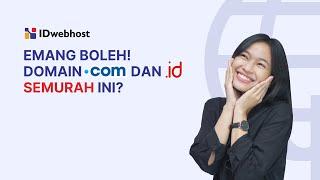 Emang Boleh Domain .COM dan .ID Semurah Ini?