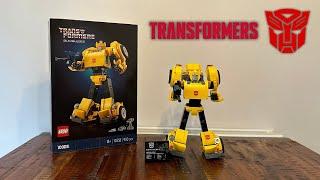 LEGO Transformers Bumblebee REVIEW  Set 10338