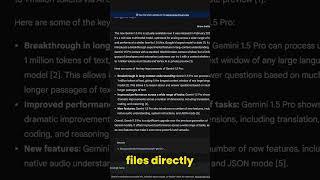 Unveiling Gemini AI 1.5 Pro Elevating Intelligence with Game-Changing Features #gemini #chatgpt
