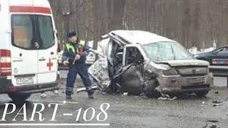 Russian Dash Cam Car Crash Compilation 2021-part-108