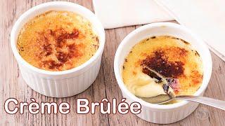 Crème Brûlee - sobremesa francesa  Receita fácil com somente 4 ingredientes  Receita Sandra Dias