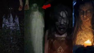 7 PENAMPAKAN HANTU PALING MENYERAMKAN YANG TEREKAM JELAS DAN SOSOK KUNTILANAK DAN POCONG MENGEJAR