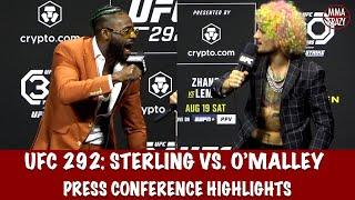 Aljamain Sterling vs. Sean OMalley Press Conference Highlights UFC 292