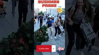 The man literally hit the Bushman  #shorts #short #like #subscribe #foryou #prank