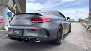 台中-曼巴汽車改裝 FI EXHAUST  直通當派聲浪  W205 C63s  STAGE 2