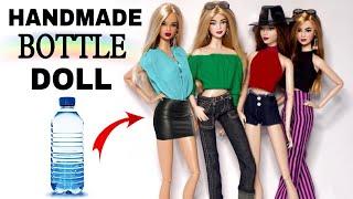 How To Make Barbie Doll At Home  Handmade Doll  DIY Barbie Doll  Doll Dress  No Sew  No Glue