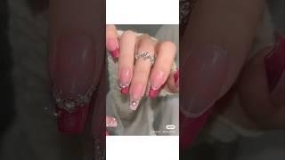 Pink Nail Art Design 🩷  *Extra* BB_GLOW_UP #shorts #nailart