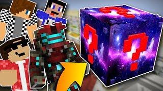 MEGAŠÍLENÉ VESMÍRNÉ LUCKY BLOCKY  Minecraft Lucky Block Race wBauchyč Sajmon Bozi