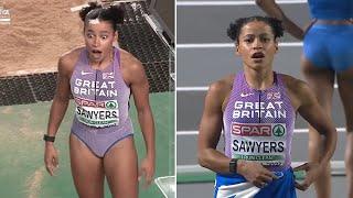 Jazmin Sawyers  Long Jump  European Indoor Championship 2023