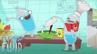 Weekend Cooking  HYDRO & FLUID  Cartoons for Kids  WildBrain Blast