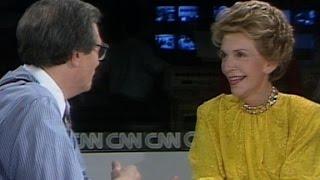 Nancy Reagan dishes about new memoir 1989