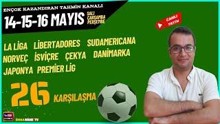 14-15-16 Mayıs İddaa Tahminleri