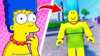 Voice Trolling As Marge Simpson On Roblox