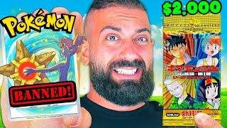 I Searched For The Rarest Banned Pokemon Card Naked Misty