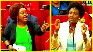 KEEP OF MY UTERUS Angry Women MPs in Kenyan Parliament  Millie Odhiambo & Gladys Boss Shollei