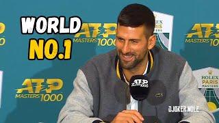 Novak Djokovic My goal is to finish year as World No.1 - Paris 2023