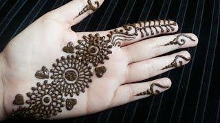 Arabic Henna Strip - Simple Pretty Quick Henna Design