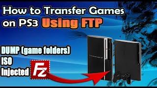 How to transfer games to PS3 using FTP