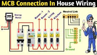 MCB connection in house wiring