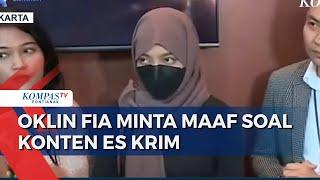 Buntut Konten Jilat Es Krim Selebgram Oklin Fia Minta Maaf