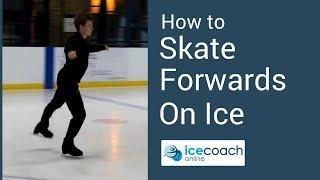 Learn How to Skate Forward on The Ice