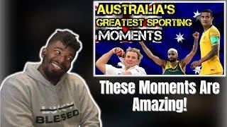 AMERICAN REACTS TO THE GREATEST AUSTRALIAN SPORTING MOMENTS OF ALL TIME