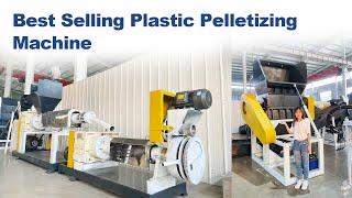 Best Selling Plastic Pelletizing Machine  Introduction of Plastic Granulator in  Our Factory