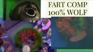 100 Wolf Fart Scene Compilation - Tv show + Movie