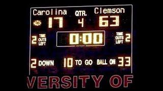 2003 Clemson vs South Carolina Football 63-17