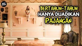 Wanita yang hidup di atas rak dinding tanpa boleh menginjak lantai sama sekali  Alur cerita film