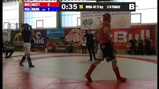 RUS v USA  MMA Men 71  #russia #usa