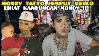 INI KEADAAN MONDY..MONDY TATTO  LIHATIN PERUTNYA YG HAMIL‼️JEMPUT BELLO