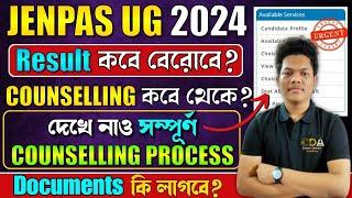 JENPAS UG Result 2024 Date  JENPAS UG Counselling Process 2024  JENPAS UG Cut Off Marks 2024