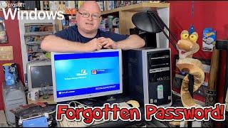 Windows XP  How To Log On If Youve Forgotten Your Passord  Tutorial