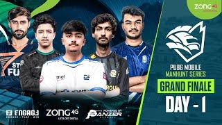 Zong PUBG Mobile Manhunt Series Grand Finals  Day 1  Panzer Esports