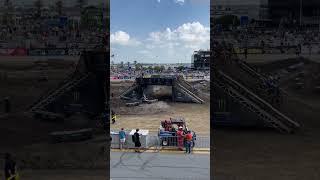 The overunder jump at Daytona looked like so much fun