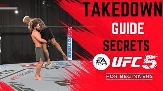 UFC 5   HOW TO DO ALL TAKEDOWNS COMPLETE  GUIDE  TIPS  TUTORIAL