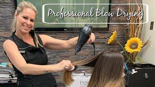 How To Professional Blow Dry With No Frizz  Salon Secrets and Techniques