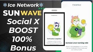 How to Get 100% Bonus on Daily Mining $SW Tokens  Sunwave Ice Open Network Project Update