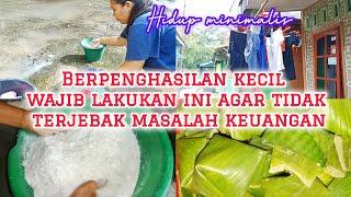 BERPENGHASILAN KECIL WAJIB LAKUKAN INI⁉️AGAR TIDAK TERJEBAK MASALAH KEUANGAN Hidup Minimalis