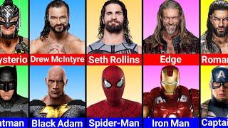 WWE Wrestlers Their Favorite Superheroes